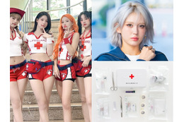 “大胆ステージ衣装”で物議の教訓は生かされず…「赤十字マーク」無断使用したチョン・ソミのブランドが告発 画像