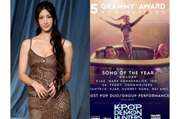 『KPOPガールズ！』主題歌『Golden』がグラミー賞5部門ノミネートの快挙！制作手掛けた歌手EJAEが感激のコメント 画像