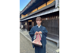 SKE48・鎌田菜月、NHKロケで和風美人に「街歩きがより楽しくなる体験」