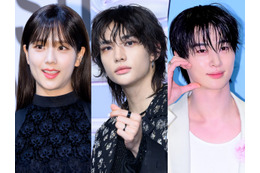 “歴代級スリーショット”！BLACKPINK・ジス×Stray Kids・ヒョンジン×ビョン・ウソク、豪華共演が話題！ 画像