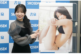 池本しおり、初カレンダーのお気に入りは黒ビキニカット「急いで普通の水着を着ました（笑）」