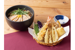 旬のワカサギを揚げたて天盛りで味わう！天丼はま田、本日より「鴨南蛮そばとワカサギの天盛り」を提供開始