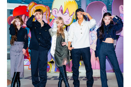 男女グループALLDAY PROJECT、新曲リリース記念イベントに登場！5人5色の魅力で堂々の存在感【PHOTO】 画像