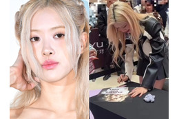 中国で行われたBLACKPINK・ロゼの公式イベントに“偽物”が登場　サイン会まで行い物議も本人は「従っただけ」 画像