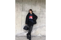 内田理央、珍しくミニスカ！オタT着こなす私服コーデ披露