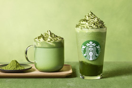 スターバックス、“希少茶葉の玉露”を使用した抹茶フラペチーノを26日より発売！