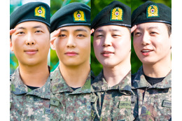 【2025振り返り】一気に4人が除隊したBTS、残すはSUGAのみ…JINの入隊から丸2年6カ月、“7人7様”で歩んだ兵役の日々 画像