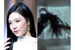 『紅白』不参加のaespa・ニンニン、ばっさりと切られた髪が話題…自由奔放な魅力披露【PHOTO】 画像