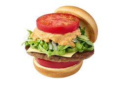 モスバーガー、熊本県産トマトを使ったボリューム満点の限定バーガーが登場！17日より販売開始