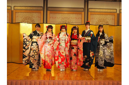 SKE48新成人が晴れ着姿を披露！「猫顔」「ゴージャス」恒例の“何世代？”に盛り上がり