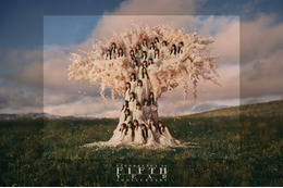 櫻坂46、メンバー全員が白ワンピ姿で桜の木を表現！「5th YEAR ANNIVERSARY LIVE」キービジュアル公開