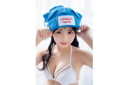 『今日、好きになりました。』“けいえる”こと河本景、青ニット×白ビキニ姿でフレッシュボディ披露！