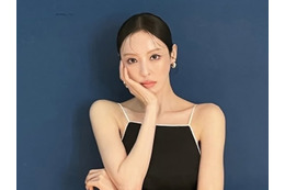 ありえない頭身…身長176cmの韓国女優イ・ダヒ、直角肩の“極限スレンダー”肉体 画像