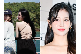 “5000万円の保険”をかけた美脚だけじゃない！ がっつり背中が開いた大胆ファッションで視線を奪ったユラ 画像