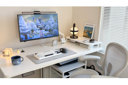 【デスクツアー】在宅ワークもゲームも快適に！長時間作業を支える電動昇降デスク環境