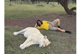 「薬で眠らせている」と動物虐待疑惑まで…“ライオン写真”が炎上した韓国タレント、あらためて釈明 画像