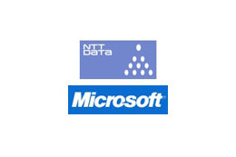 NTTデータとマイクロソフト、DWH/BIの分野で協業強化 画像