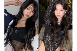 ハイレグレオタード×パンツスタイルが再燃、色気あふれる韓国スターの最新“攻めレイヤード”4選 画像