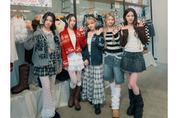 KiiiKiii、日本でお忍びショッピング!?WEGO原宿店を訪問　ビジュアルモデル抜擢スペシャルインタビューも「本当に光栄」 画像