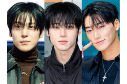 ATEEZ・ユンホ＆ウヨン＆サン、ミラノで圧倒的存在感！ファッションウィークを華麗に彩る 画像