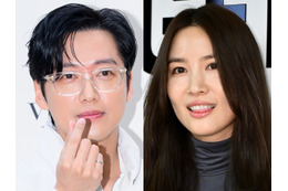 ナムグン・ミンの11歳年下“奥さま”が大胆肩出し　すらりモデル妻の圧巻スタイルに反響 画像