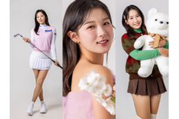 大胆ドレスに美脚チラリのミニスカウェアまで！韓国の“選ばれし”人気女子ゴルファー12人が大変身 画像
