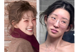 元巨人投手の父を持つ韓国インフルエンサー、衝撃のすっぴんを公開…過去に整形中の顔も披露 画像