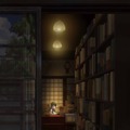 TVアニメ『ビブリア古書堂の事件手帖』ティザービジュアル　(C)三上 延/KADOKAWA/「ビブリア古書堂の事件手帖」製作委員会