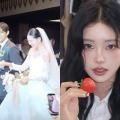 急逝した元巨人軍の父に代わって兄とバージンロードを…韓国インフルエンサー、感動の結婚式 画像