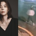 強盗の恐怖映像が明らかに!! 人気女優キム・ギュリが逃げる決定的瞬間