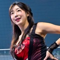 「デカすぎる」スイムウェア姿に驚嘆の声、バカンスを公開した韓国チア界の“至宝”アン・ジヒョン 画像