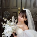 田中美久、「幸せにしてくれる？」美しすぎるウェディングドレス姿を披露！ 画像