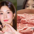 「服のボタンが…」IZ*ONE出身ウンビ、日本で“爆食”!行きつけのすき焼き店も紹介