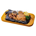カットサーロイン（80g）&手ごねハンバーグ