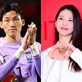 韓国人Jリーガーの美人モデル妻、第1子出産を報告！赤ちゃんの写真も公開「やり遂げた」