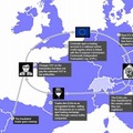 サイバー犯罪の流れ（欧州刑事警察機構提供）