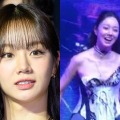 ポロリ寸前!?アイドル出身の韓国女優、ファンの前でダンス中に衣装ハプニング発生