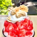 丹波産いちごの贅沢かき氷／淀屋橋店