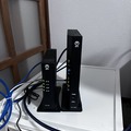 左が10G-ONU、右がホームゲートウェイ一体型のXG-100NE