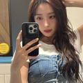 大谷翔平を応援した“太ももの女神”、惜しげもなく肉体美を披露　韓国人気チアのハ・ジウォン 画像