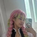 “1000万円整形美女”『ワンピ』『鬼滅』『チェンソーマン』コスプレに賛否　「A→E」公表のイ・セヨン 画像
