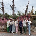 左から)島崎和歌子、花澤香菜、横澤夏子、神田愛花、岩井勇気、澤部佑、松﨑涼佳アナウンサー(c)フジテレビ