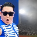 野球ファンナメてるvs仕方ない…『カンナムスタイル』歌手の公演仕掛けでプロ野球の試合中断 画像