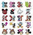 マイ絵文字（80種） © Disney