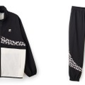 左TRACKJACKET(The Next Comfort Essentials by FILA)右TRACKPANTS(The Next Comfort Essentials by FILA)