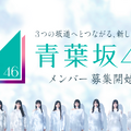 坂道グループに1年限定の新しいグループ「青葉坂46」が誕生！本日から募集開始！ 画像