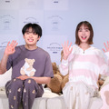 左から)池田直人(レインボー)、井桁弘恵【撮影/平木昌宏】
