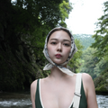 村重杏奈、美白ボディ披露！パリ購入の水着＆オーバーオールコーデで夏満喫ショット公開 画像