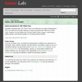 「Adobe HTML5 Pack」ダウンロードサイト（画像）