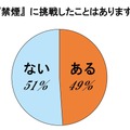 禁煙に挑戦したことがありますか？